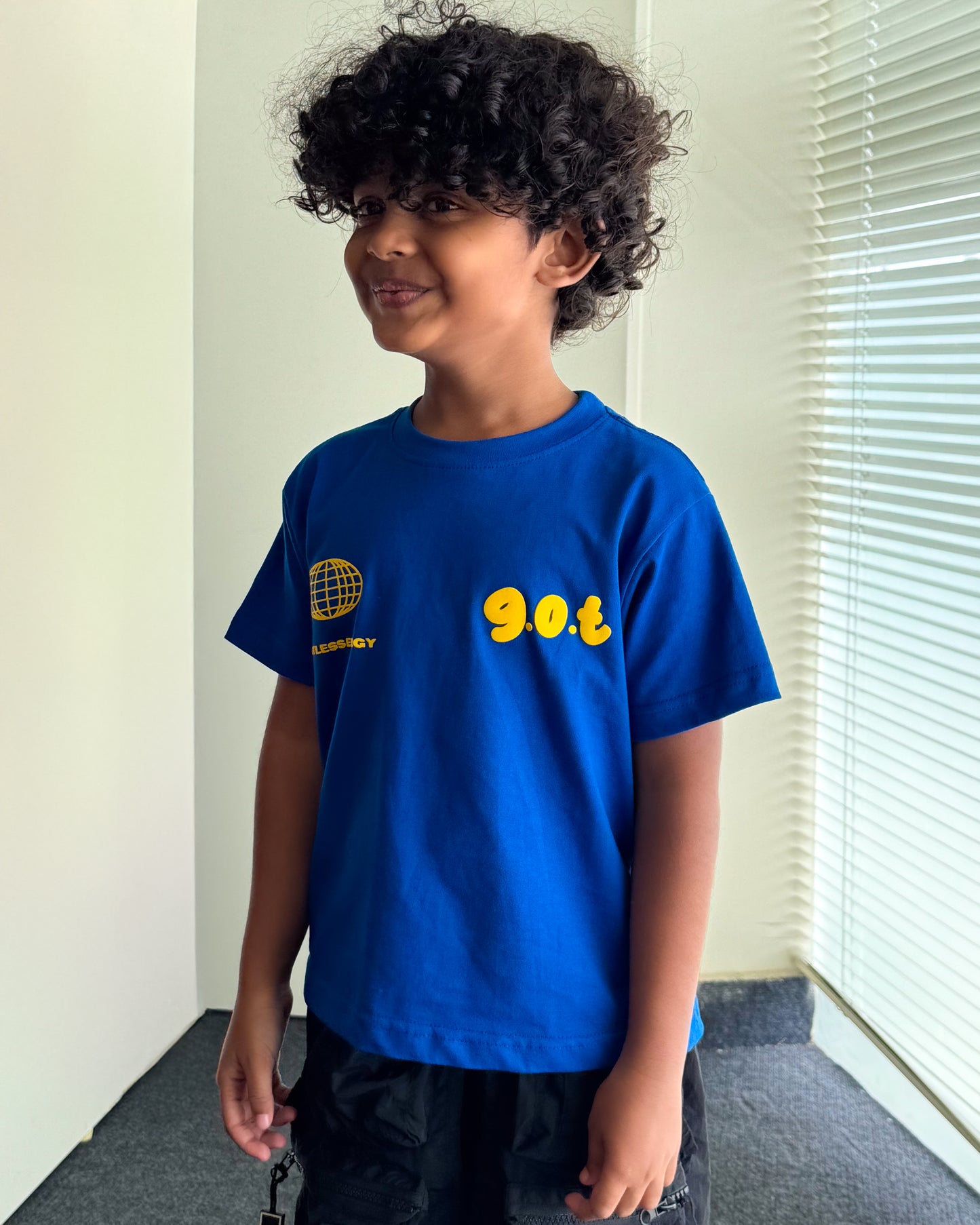Bold Blue – Kids Unisex Play Tee