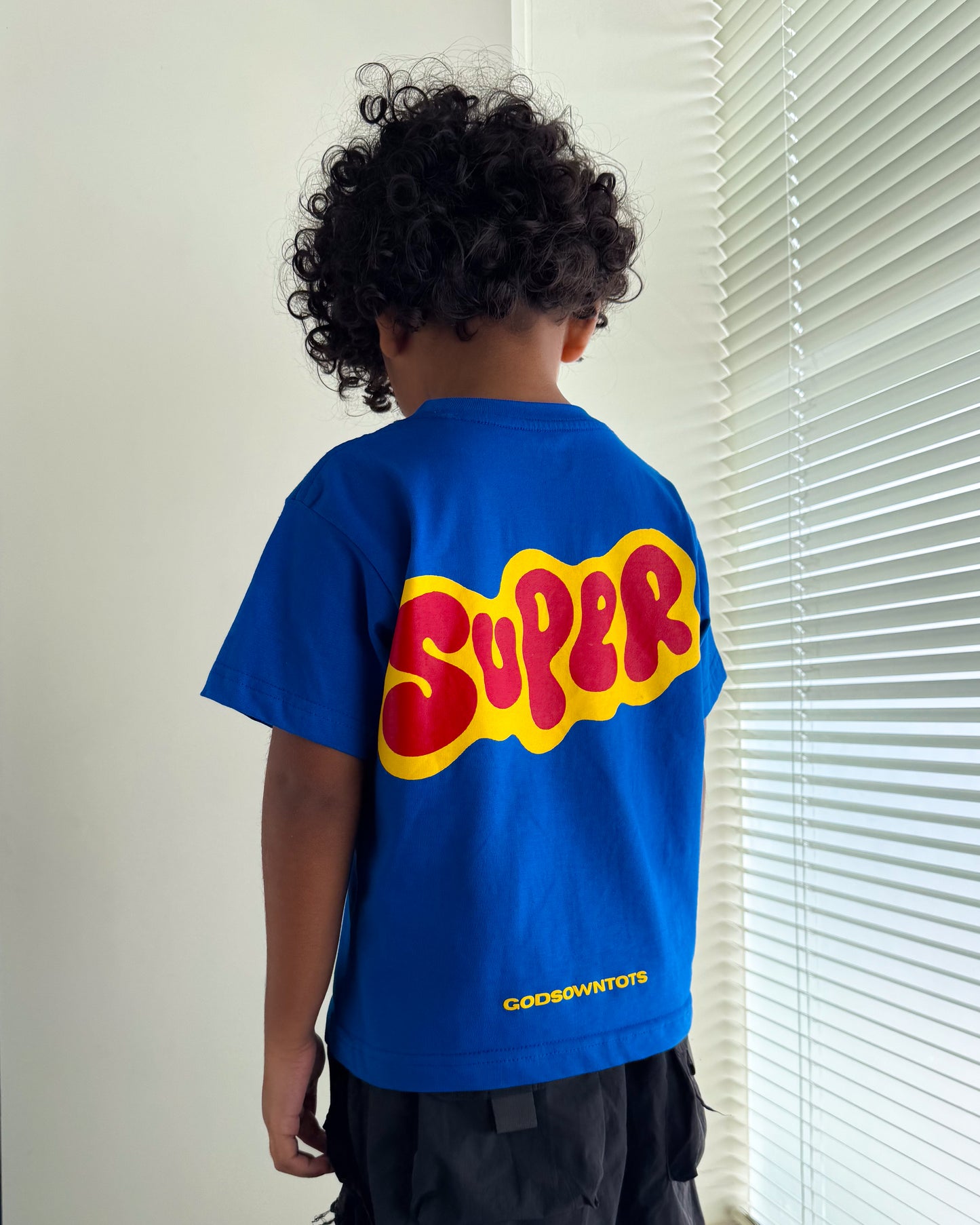 Bold Blue – Kids Unisex Play Tee