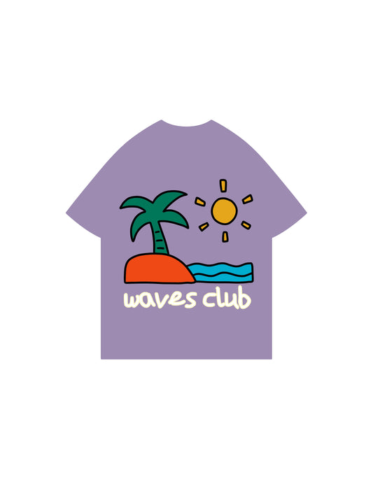 Waves Club– Kids Unisex Tee